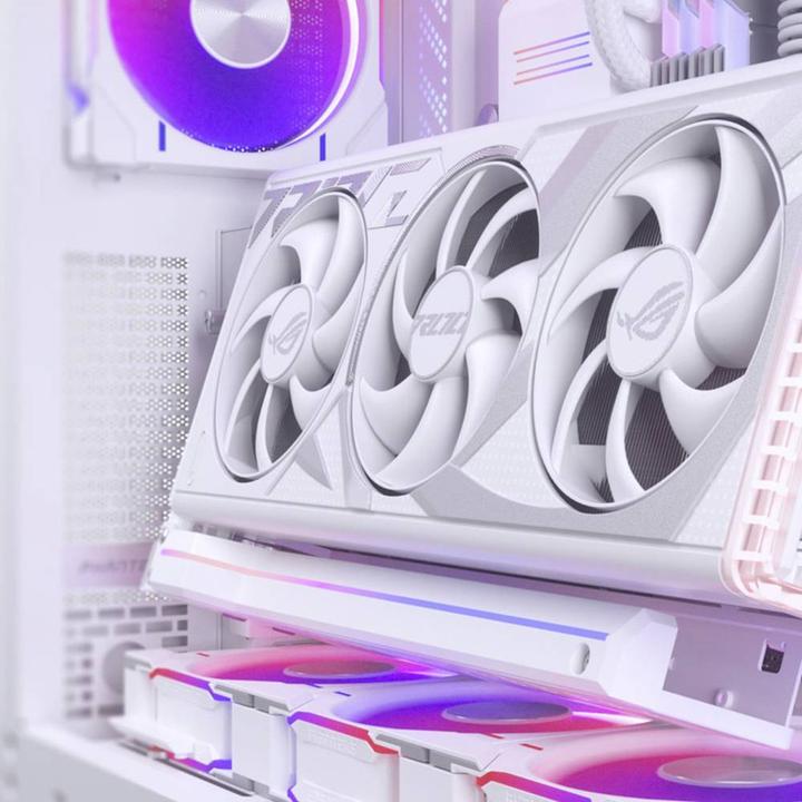 Produktbild Phanteks Premium Vertikales GPU-Bracket + PCIe 4.0 x 16 Riser-Kabel, DRGB - 220 mm, weiss