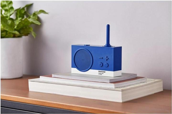 Actual product image Lexon Bluetooth Radio Tykho 3 X Pantone blue