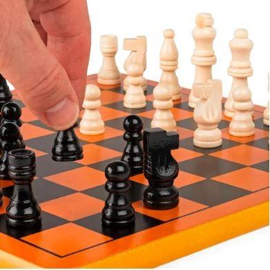 Produktbild Spin Master Spiel Schachspiele aus Holz