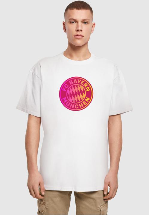 Actual product image FC Bayern München Logo Colour Heavy Oversized Tee - 115659 (XS)