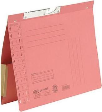 Produktbild Elba Pendelhefter mit Tasche, DIN A4, Manilakarton, rot (A4, 50 x)
