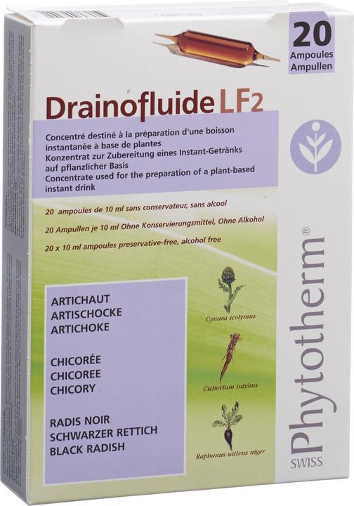 Produktbild Drainofluid Drainofluide Ampullen Leber (20 Stück, Ampulle, 358 g)