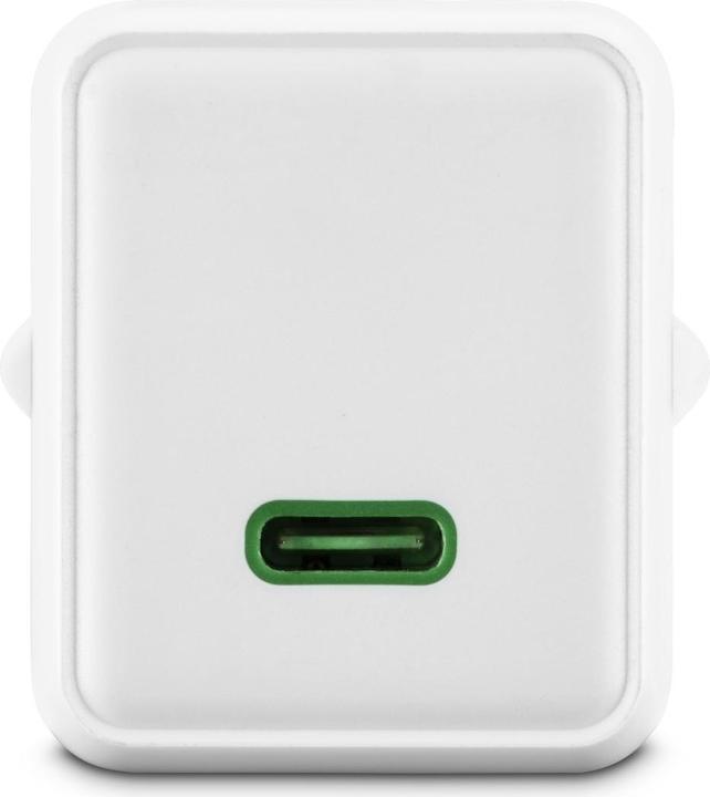 Actual product image Hama Fast charger, USB-C, PD/QC/GaN, super mini charger, 45 W, white (45 W)