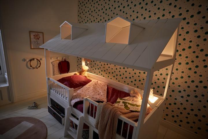 Image du produit Lifetime Kidsrooms Beachhouse Cabin Bed avec sommier à lattes DeLuxe (90 x 200 cm)