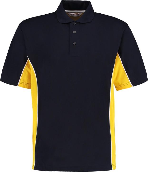 Bianco, Blu marino, Giallo medio