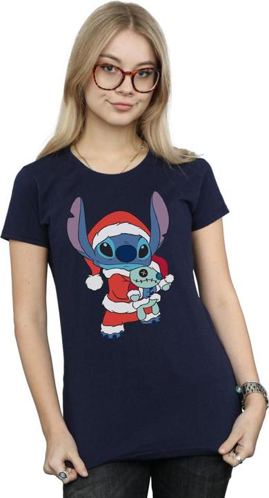 Immagine prodotto Disney Lilo And Stitch Stitch Christmas Maglietta Donna (S)