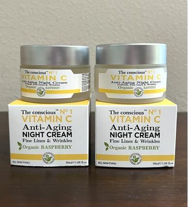 Image du produit Biovène La crème de nuit anti-âge à la vitamine C Conscious 50Ml (50 ml, Crème de nuit)