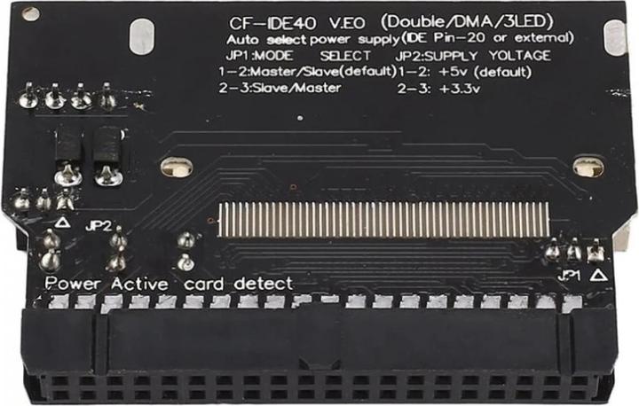 Immagine prodotto PowerGuard Adattatore da CF a IDE a 40 pin per dischi rigidi IDE su schede madri