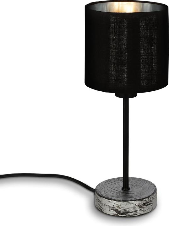 Actual product image Briloner Table lamp, antique silver, 1xE14/25W (E14)