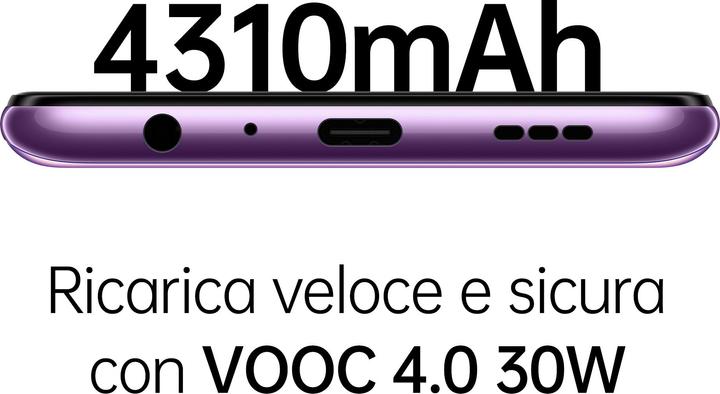Actual product image OPPO A94 5G (128 GB, Cosmo Blue, 6.43", Dual SIM, 48 Mpx, 5G)