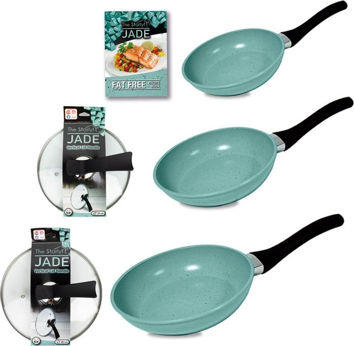 Actual product image Starlyf Jade Pan Set (20 cm, Frying pan, Aluminium)
