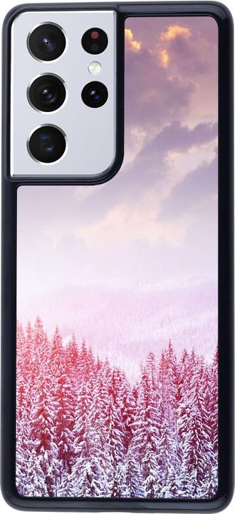 Actual product image PhoneLook Cover Winter 22 Pink Forest (Samsung Galaxy S21 Ultra 5G)