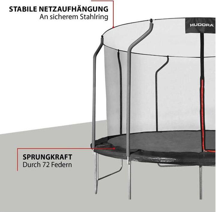 Image du produit Hudora First Trampoline 400V (400 cm)