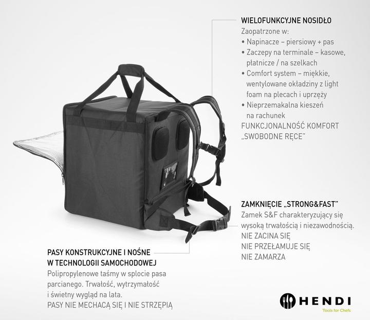 Immagine prodotto Hendi Borsa servizio pizza - Zaino