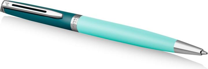 Produktbild Waterman Kugels. Hemisphere Colour Blocking Green C.C. M bl. Geschenkbox (Silber, Grün, 1 x)