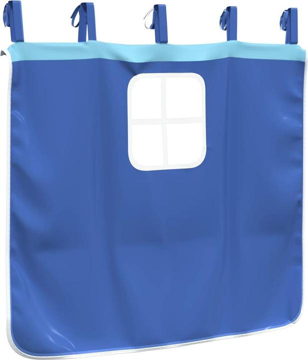 Immagine prodotto VidaXL Tende per letto a soppalco in poliestere blu,Colore: blu (100 x 75 cm, 34 x 75 cm, 60 x 75 cm, 85 x 76 cm, 80 x 43 cm)