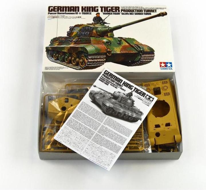 Produktbild Tamiya WWII SdKfz.182 Pz VI Königstiger (1) 1:35