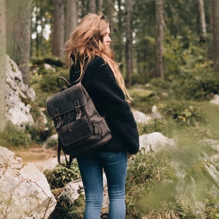 Immagine prodotto Only-Bags.Store Zaino fatto a mano in pelle martellata
