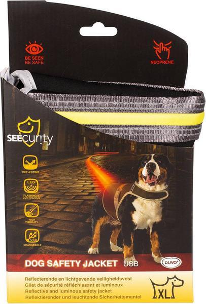 Immagine prodotto Seecurity Gilet luminoso USB in neoprene, M (M, Gilet per cani)