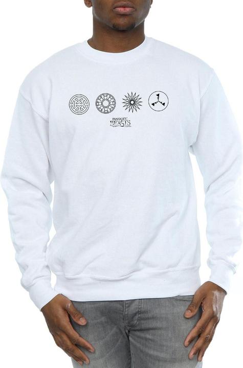 Produktbild Fantastic Beasts Circular Icons Sweatshirt (S)