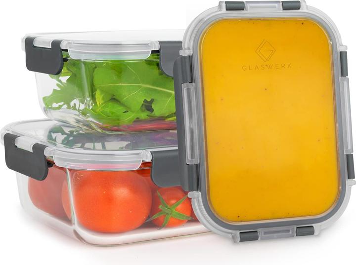 Produktbild Glaswerk Meal Prep Boxen (1.52 l)