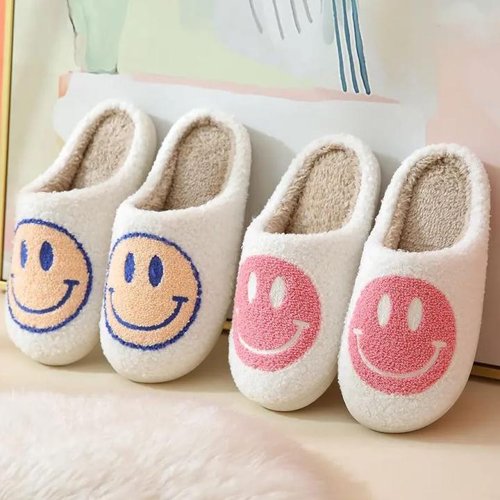 Actual product image PhoneLook Cosy warm winter slippers smiley size 37-38 /yellow (37)