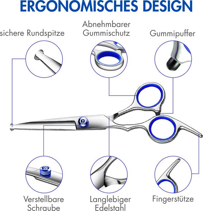 Image du produit Suba Ciseaux à fourrure professionnels (Chien)