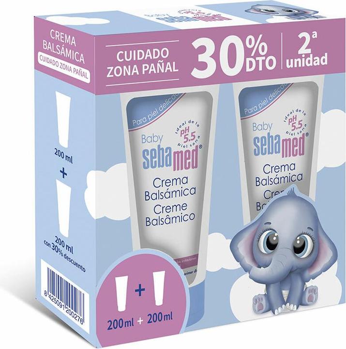 Sebamed BABY balsamico crème promo 2 x 200ml