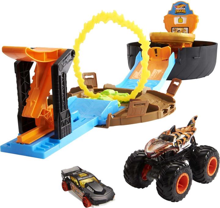 Produktbild Hot Wheels Monster Trucks - Stunt-Reifen-Spielset