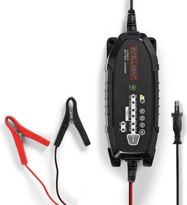 Image du produit Nedis Chargeur de batterie plomb-acide| 6 VDC 12 12.8| 3.80 A| Maintien de charge| (6V, 3.80 A)
