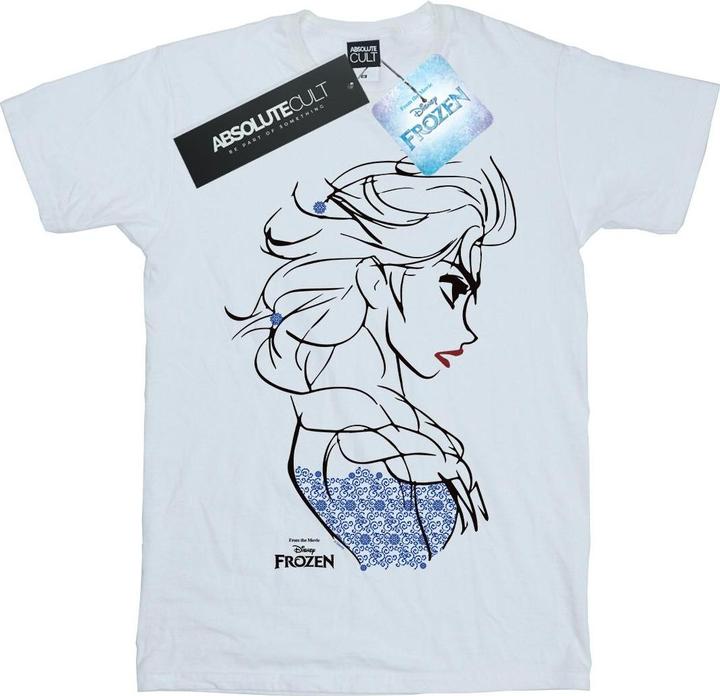 Immagine prodotto Disney Frozen Elsa Sketch Maglietta Ragazze (116)