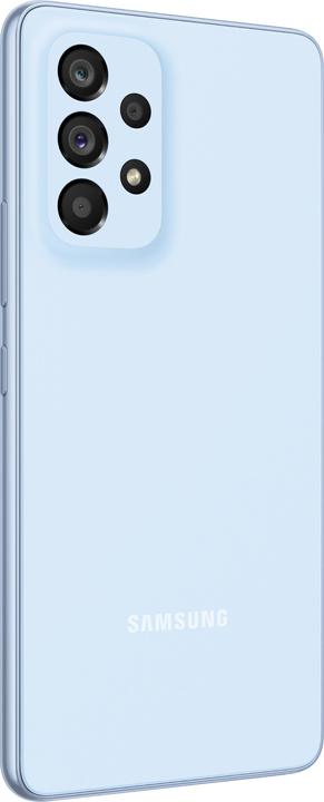 Produktbild Samsung Galaxy A53 5G EU (128 GB, Awesome Blue, 6.50", Dual SIM, 64 Mpx, 5G)