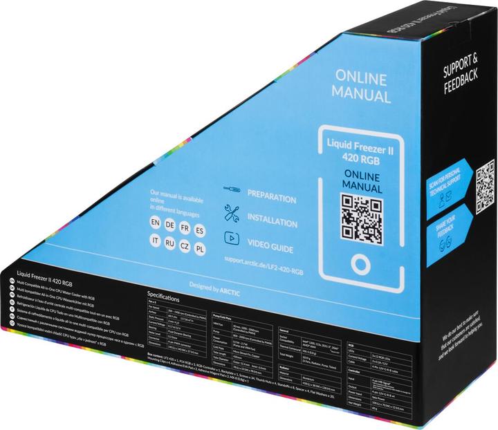 Produktbild Arctic Liquid Freezer II-420 RGB