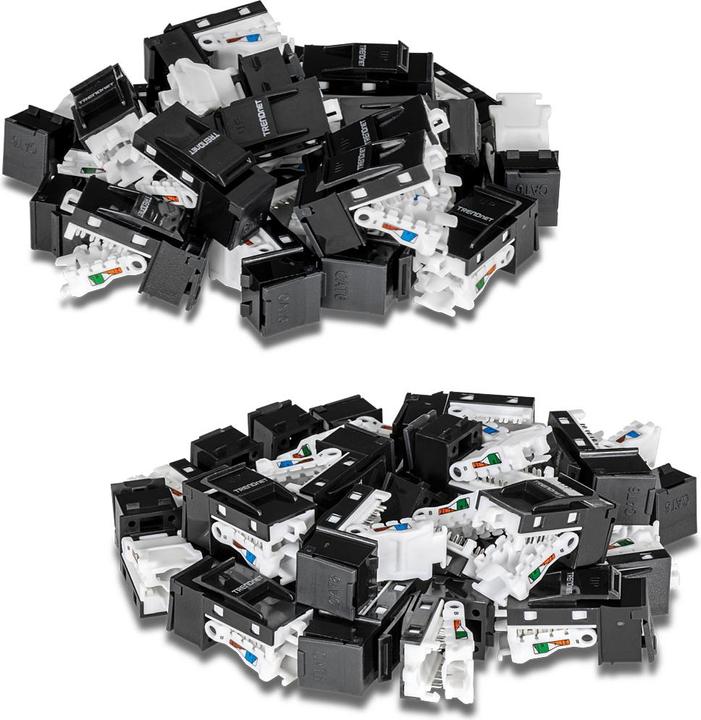 Image du produit Trendnet 50 Pack Cat6 RJ-45 Keystone (Module Keystone)