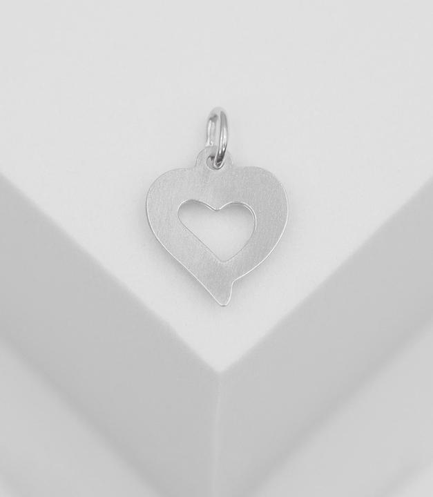 Produktbild Muau Pendant heart yellow gold 750, 16x11mm (750/18K Gelbgold)