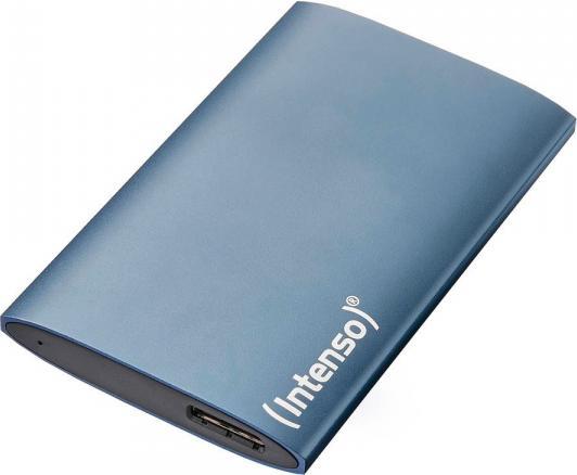 Actual product image Intenso Premium 2 TB external SSD hard drive blue (2000 GB)