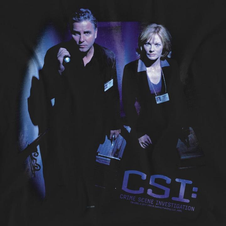 Actual product image Csi: NY Unisex Adult At the Scene T-Shirt (L)