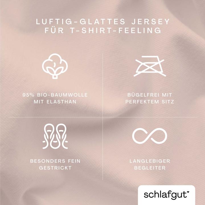 Image du produit schlafgut Knitted Jersey (Housse de couette, 140 x 200 cm)