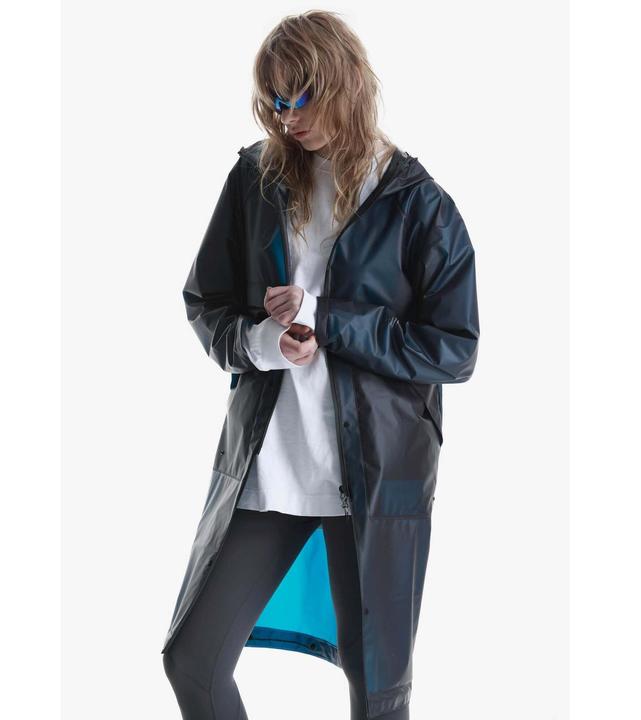 Actual product image Krakatau tranformabe welded waterproof jacket tethy (S)