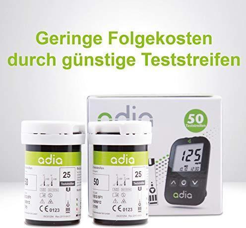 Produktbild Adia Blutzuckermessgerät-Set (Blutzuckermessgerät)