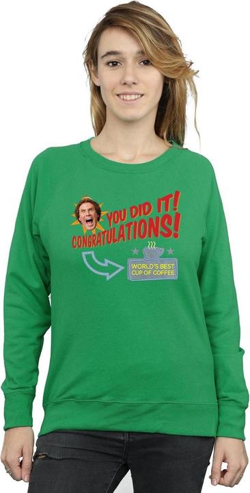 Image du produit Elf - Sweat WORLD'S BEST COFFEE - Femme (M)