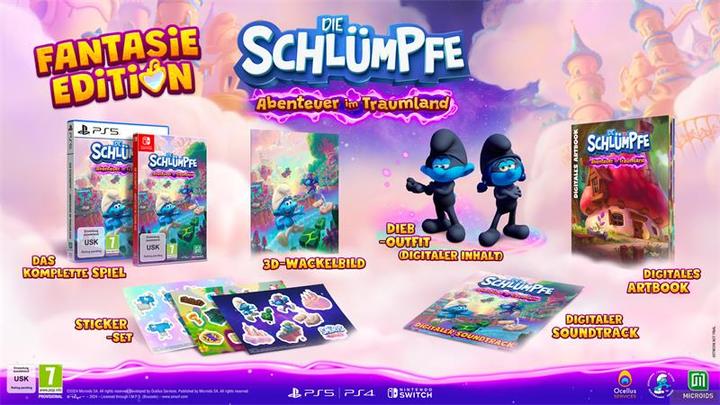 Image du produit astragon Les Schtroumpfs : l'aventure au pays des rêves (Switch, Switch Lite, Switch OLED, DE)