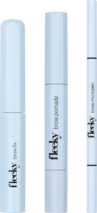 Fleeky Brow Set - 3-teiliges Augenbrauenset (Dark Brown)