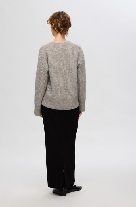Actual product image Selected Femme V-neck knit jumper (XL)