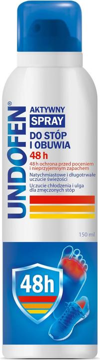 Produktbild Lactacyd UNDOFEN Active Spray für Füsse und Schuhe 48h 150ml (Fussbad, 150 ml)