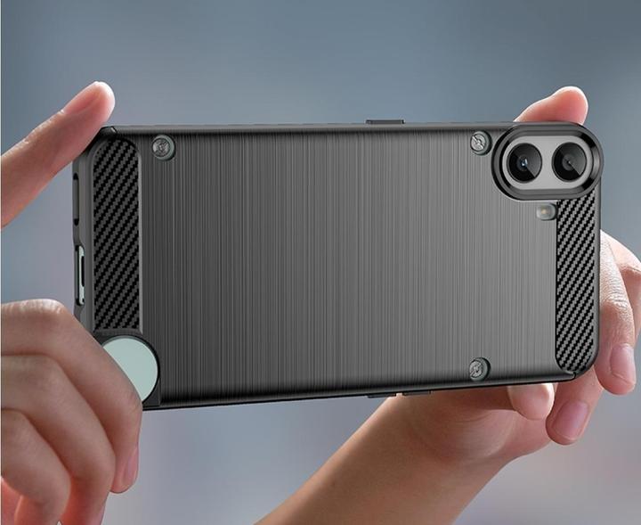 Productafbeelding Screenguard Carbon Brushed Soft TPU (Nothing CMF Phone 1)