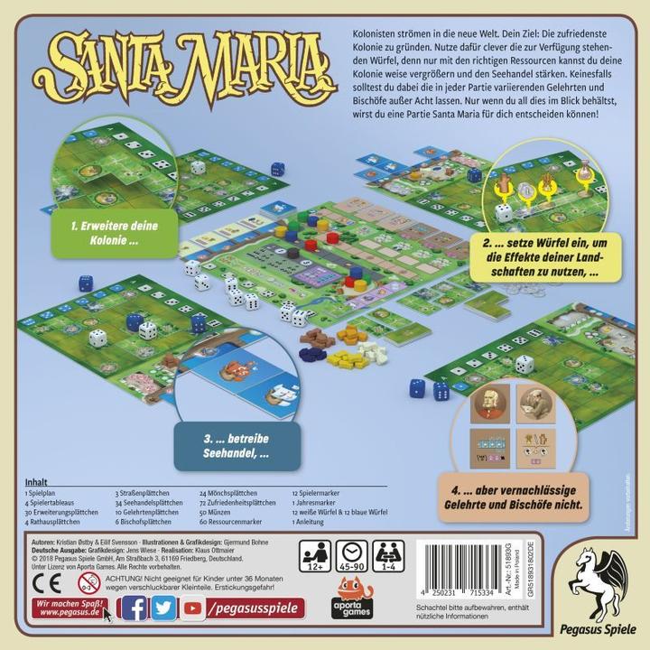 Image du produit Pegasus Santa Maria (Allemand)