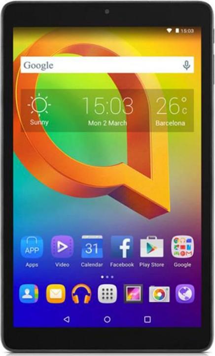Actual product image Alcatel 8079 A3 - 10" - Wifi - 16GB - Black (10.10", 16 GB, Black)
