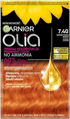 Produktbild Garnier Olia Haarfarbe 740 Intensives Kupfer (740 Intense Copper)