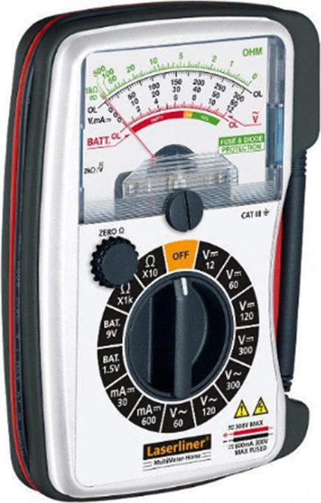 MultiMeter Home · 2 Messspitzen · Batterie